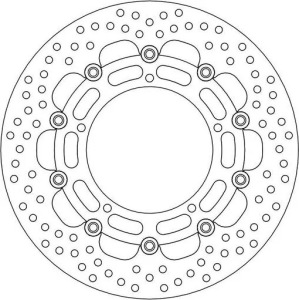 Halo Series Floating Racing Rotor Stainless Steel
