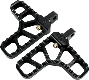 Adjustable Serrated Billet Footpegs Black Long, 3, nordicamoto.ro