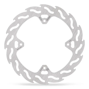Flame Series Rotor Rear Silver