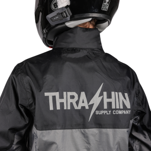 Waterproof Mission Rain Jacket Black, Gray XL, 4, nordicamoto.ro