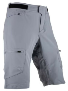 Pantaloni Scurti Copii MTB Leatt Allmtn 2.0 Titanium Gray