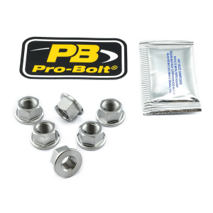 Sprocket Nuts Silver, 1, nordicamoto.ro
