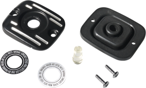 Front Brake Master Cylinder Cover Black, 2, nordicamoto.ro