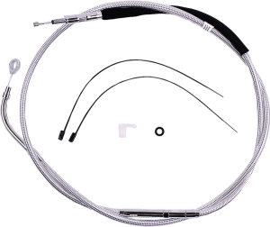High-efficiency Braided Sterling Chromite Ii® Clutch Cable Silver