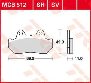All Round Ceramic Brake Pads