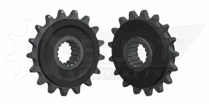 Pinion standard față 525, culoare naturală 