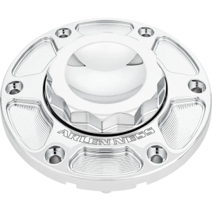 12 Point Gas Cap Silver 