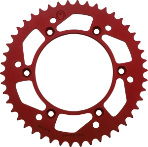 MOOSE RACING Rear Aluminum Sprocket Red, 3, nordicamoto.ro