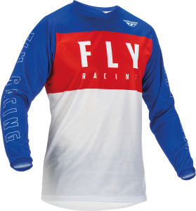 Tricou copii Fly F-16 Red/White/Blue