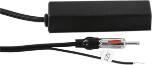 Electronic Hidden Antenna Black, 1, nordicamoto.ro