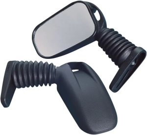 Deluxe Arctic Aws Mirrors Black