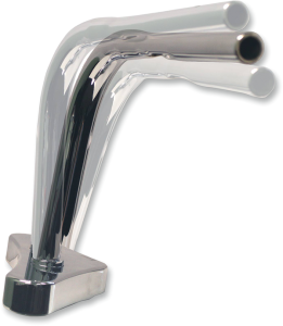Angled Handlebar Riser Bushing Kit Silver