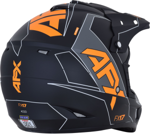 Fx-17 Aced Helmet Orange L, 3, nordicamoto.ro
