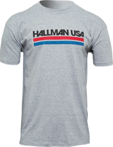 Tee Hallman Usa BlackBlack  S, 2, nordicamoto.ro