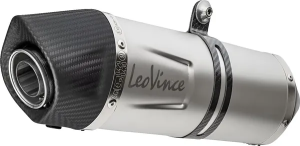 Lv One Evo Stainless Steel Slip-On Muffler Black, nordicamoto.ro