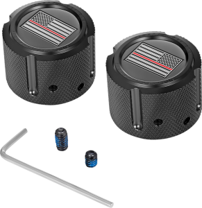 Front Axle Nut Cover Black, 3, nordicamoto.ro