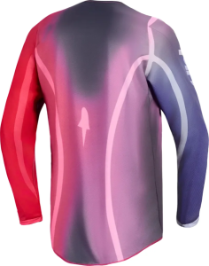 Tricou Stella Fluid Kepler, roșu, violet, 2, nordicamoto.ro