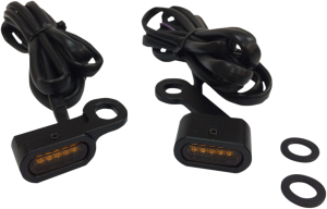 Led Handlebar Marker Lights Black, 2, nordicamoto.ro