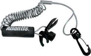 Multi-end Floating Lanyard Black, Silver, White, 1, nordicamoto.ro
