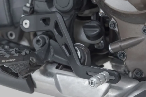 Brake Pedal Black, Silver 