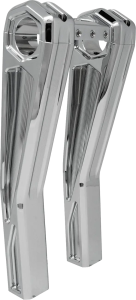 Ascent Pro Risers Silver, 1, nordicamoto.ro