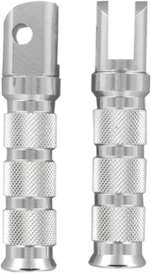 Anodized-aluminum Footpegs For Sportbikes Silver