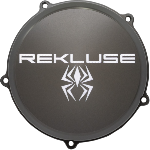 Clutch Cover Black, Anodized