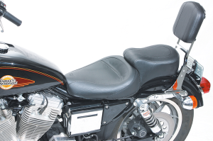 Bracket-style Sissy Bar Pad Black, 2, nordicamoto.ro
