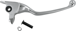 Wide Blade Replacement Brake Lever Silver