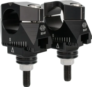 Honda 2dgt Adj Handlebar Risers Black 