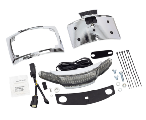 Latitude Tail Light & License Plate Mount With Lightstrike Technology, 2, nordicamoto.ro