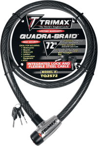 Multi-use Cable Lock Black, 1, nordicamoto.ro