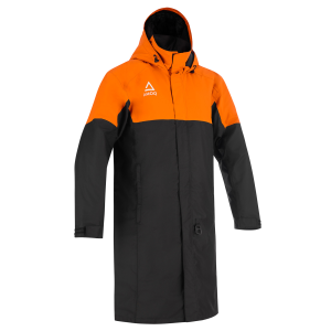 AMOQ Apex Racing Pit Coat Black/Orange S/M