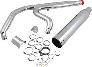 2:1 Outlaw Exhaust System Chrome, 2, nordicamoto.ro