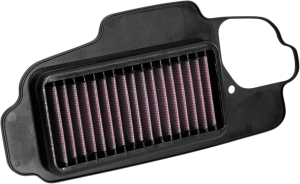 High-flow Air Filter Black, Red, 2, nordicamoto.ro