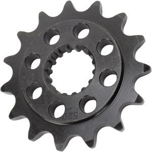 Lightweight Steel Sprocket Black, Zinc, 1, nordicamoto.ro