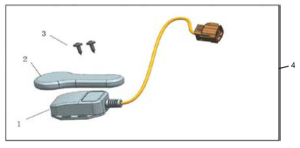 TELECOMANDĂ TROLIU WIRELESS CFMOTO U/Z, 4, nordicamoto.ro