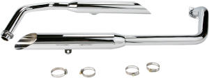 Classic Exhaust System Chrome, 1, nordicamoto.ro