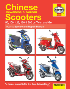Service Manual For Scooter, 1, nordicamoto.ro