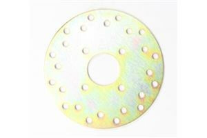 Round D-series Fixed Offroad Brake Rotor Gold, Polished Steel, Stainless Steel, Zinc, 1, nordicamoto.ro