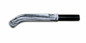 RSI 7" Mâner din cauciuc Negru/alb/gri Swirl PR, nordicamoto.ro
