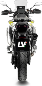 Tobă de eșapament LeoVince LV-14 Black Edition Slip-On pentru VOGE 900 DSX, 2, nordicamoto.ro