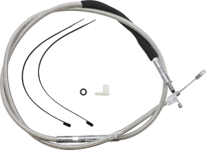 High-efficiency Polished Stainless Clutch Cable Silver, 2, nordicamoto.ro