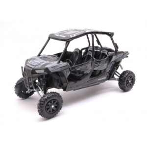 Macheta Buggy Toys & Hobbies Polaris RZR XP Turbo Eps Black 1:18