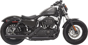 Firepower Series Slip-on Mufflers Black, 1, nordicamoto.ro