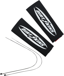 Dirt Skins Fork Covers Black