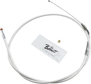 Platinum Series Throttle/idle Cable Silver +76 mm (3''), 1, nordicamoto.ro