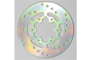 Round Hpsr Solid Brake Rotor Gold, Zinc, 1, nordicamoto.ro
