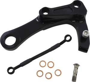 Caliper Bracket Black, Anodized