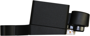 Gauge Relocation Bracket Satin Black